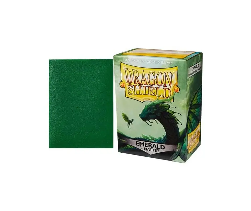 Dragon Shield matte esmeralda  1