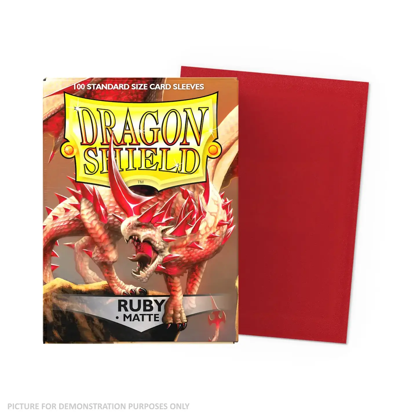 Dragon Shield Matte Ruby 1