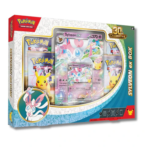 Preventa 30th Celebration Sylveon  ex Box Español