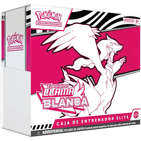 ETB LLama Blanca "Escarlata y Purpura" Español 