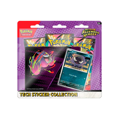 Blister Ascenso Heroico Gastly  Español 
