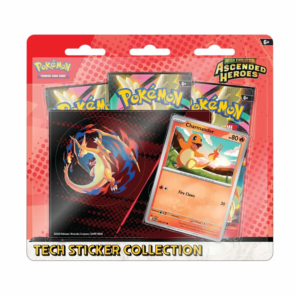 Blister Ascenso Heroico charmander  Español  1