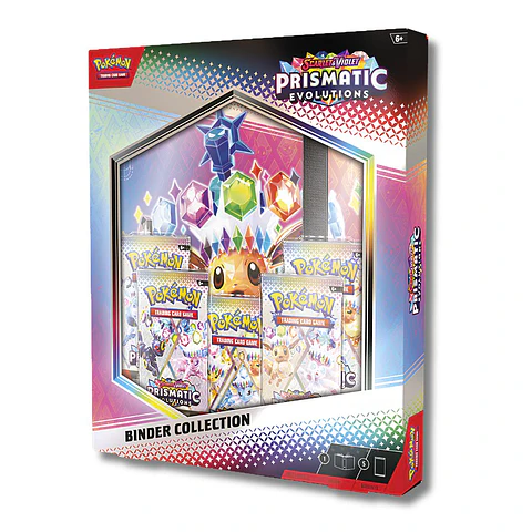 Binder Prismatic Evolutions Español