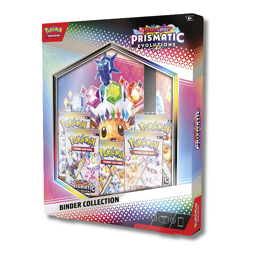 Binder Prismatic Evolutions Español 1