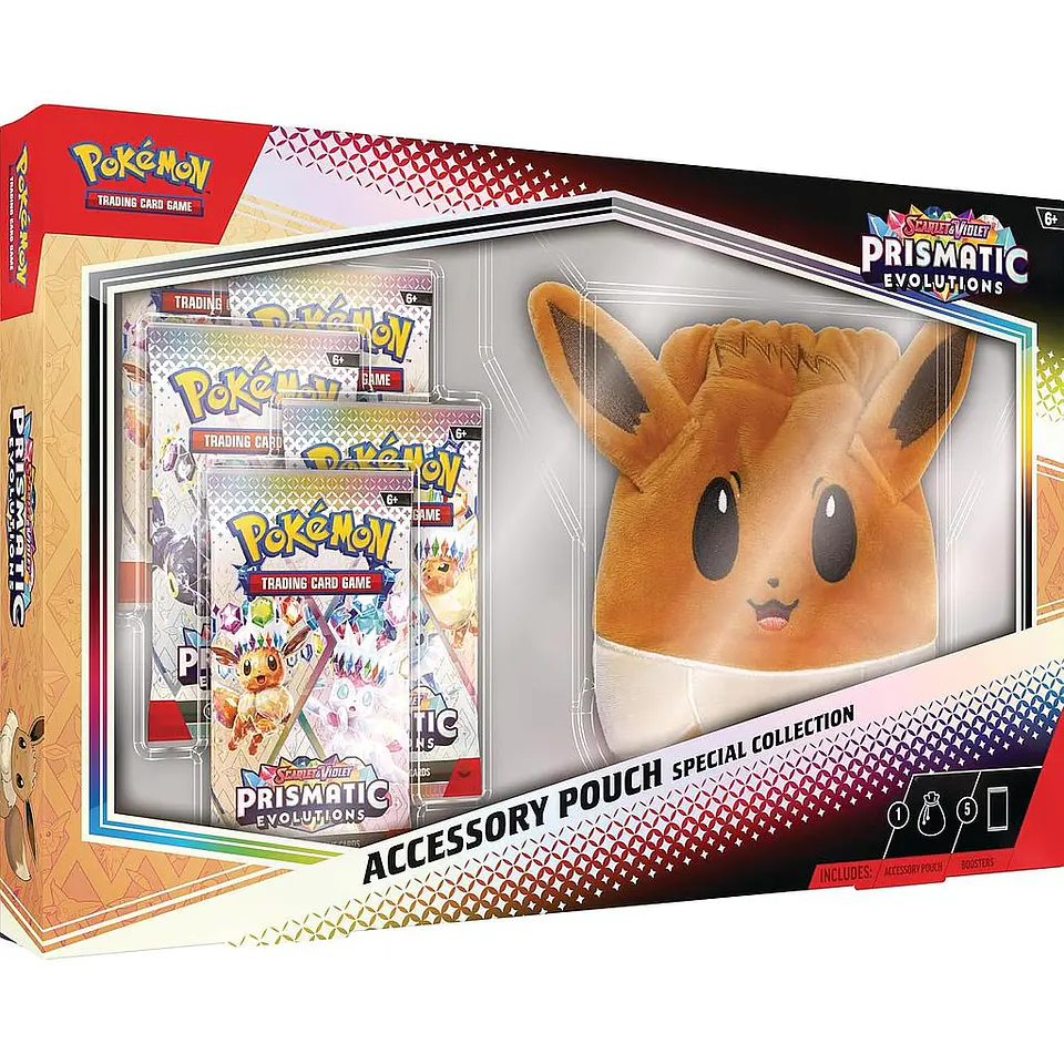 Pouch Prismatic Evolutions Español 1