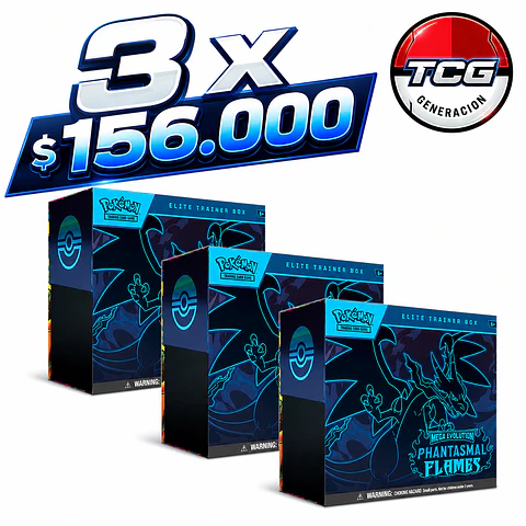 ETB Llamaradas Fantasmales x 3