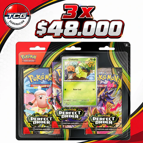 Blister Perfect Order Ingles x 3 