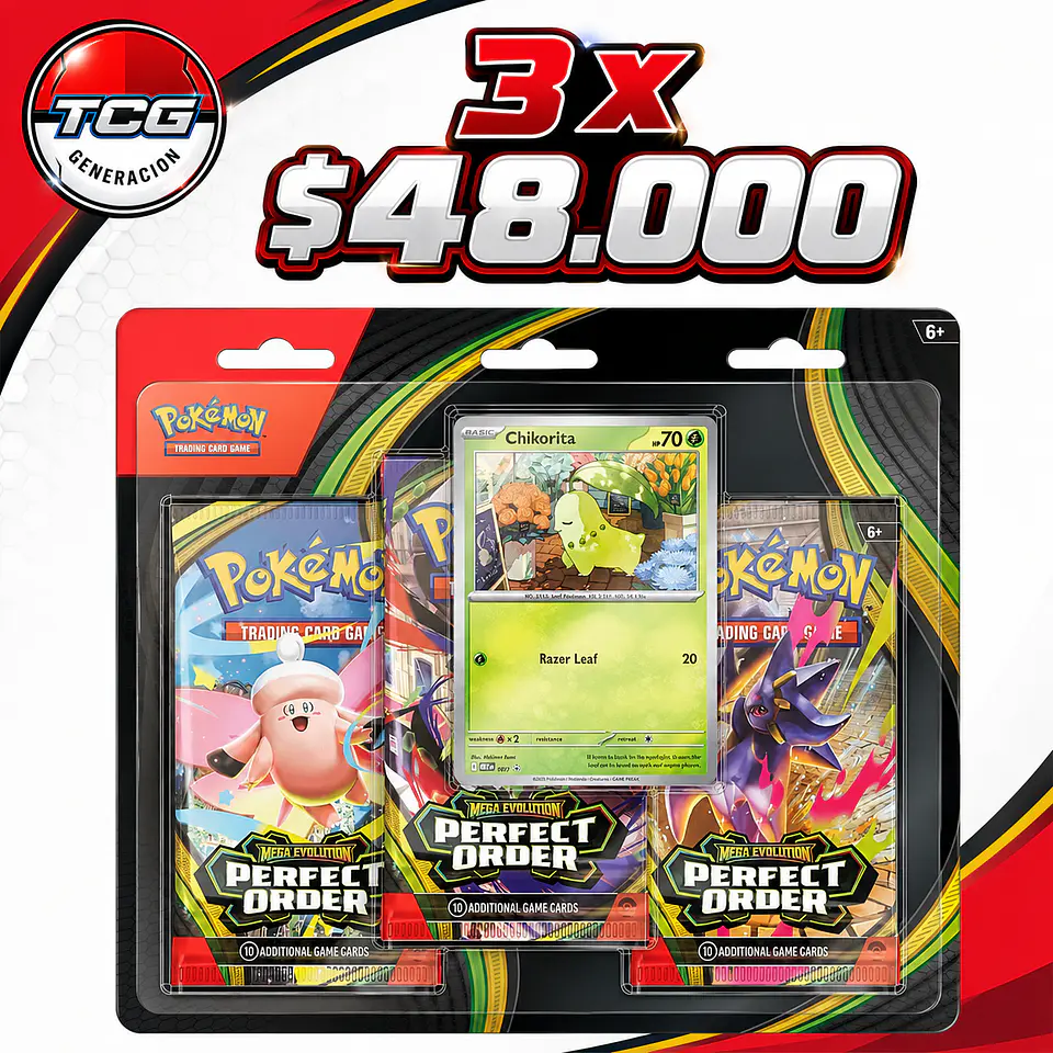 Blister Perfect Order Ingles x 3  1
