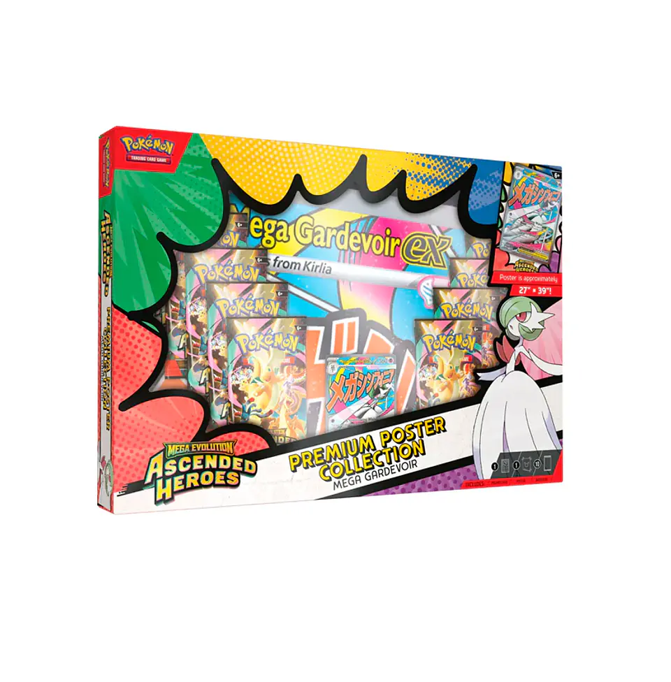  Poster Collection Mega Gardevoir ex Español 1