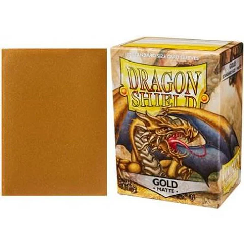 Dragon Shield Matte Gold
