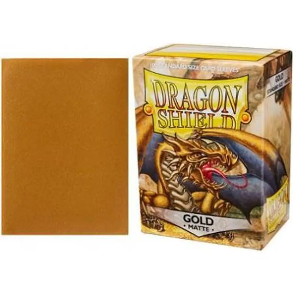 Dragon Shield Matte Gold 1