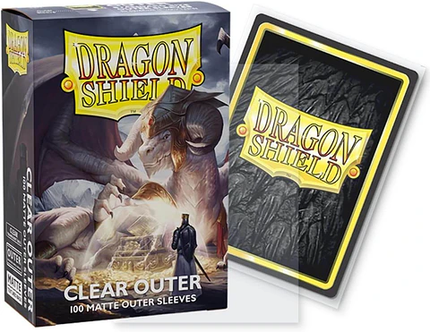 Dragon Shield Outer Sleeves - Clear 