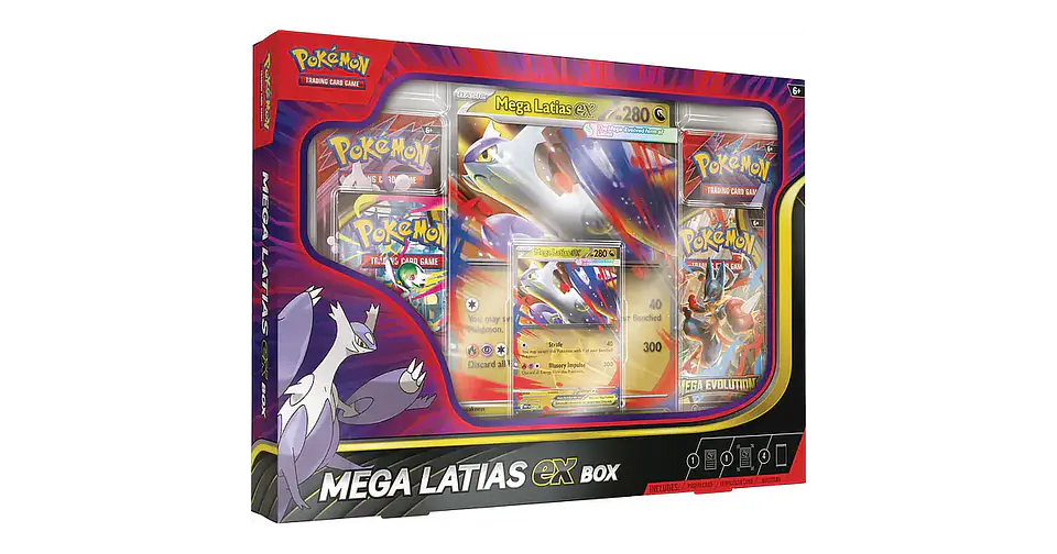 Caja Mega Latias ex Español 1