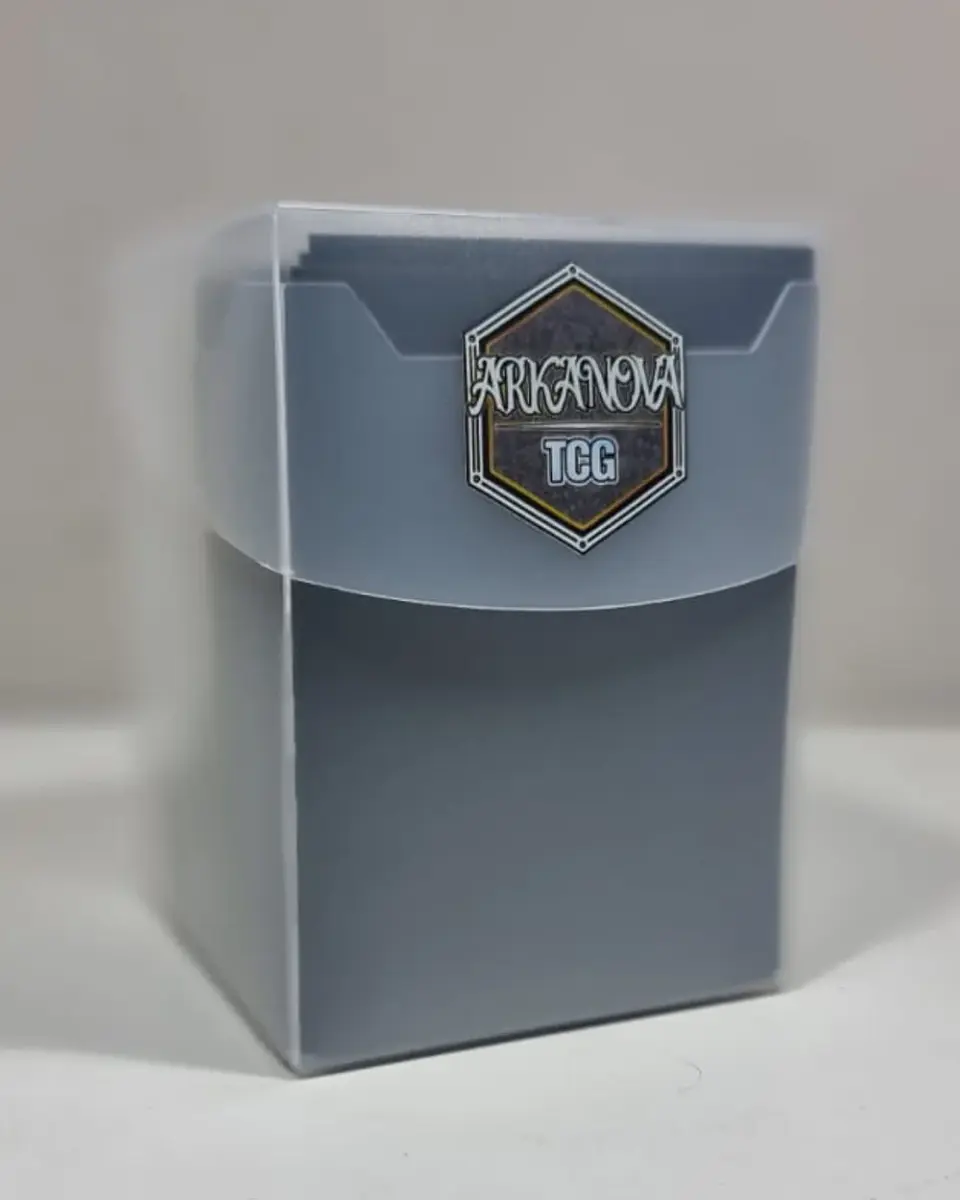 Deck Box + 100 Fundas Negro Matte Estándar  1