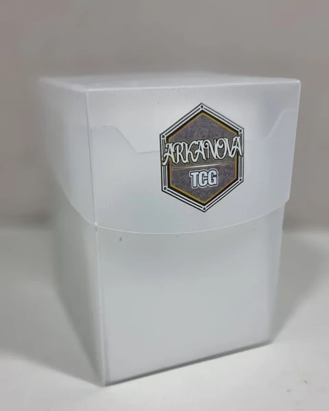 Deck Box + 100 Fundas Crema Matte Estándar 