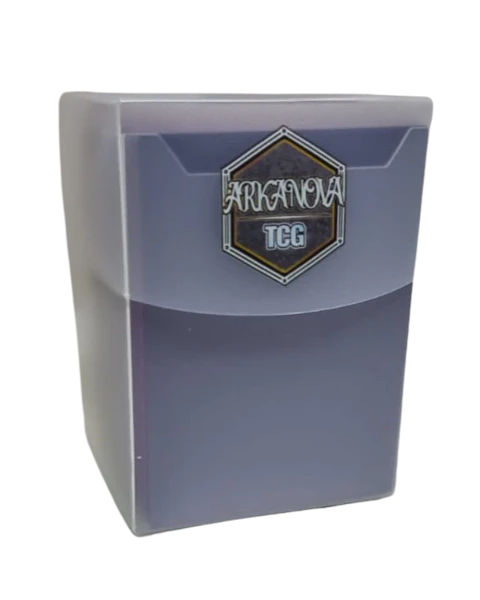Deck Box + 100 Fundas Morado Matte Estándar 