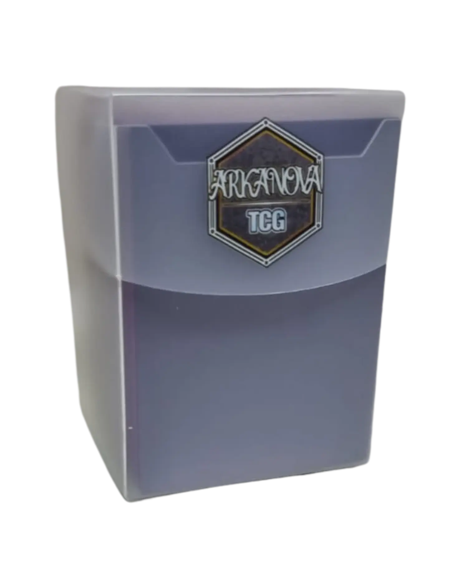 Deck Box + 100 Fundas Morado Matte Estándar  1