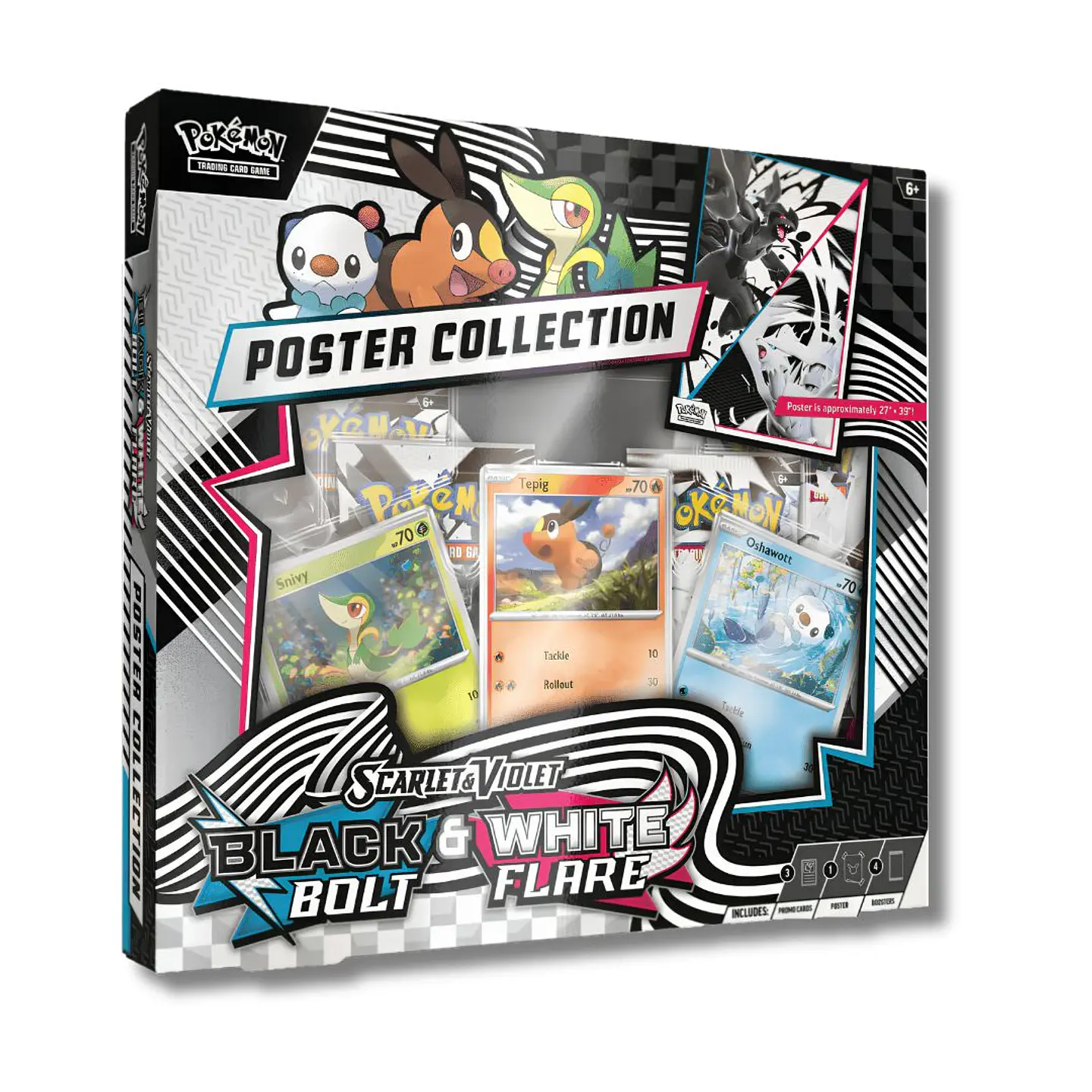 Poster Collection Black Bolt & White Flare inglés 1