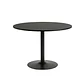 Mesa de Reunión Negra Redonda 80 cm - Miniatura 2