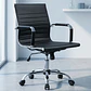 Silla de Oficina Escritorio Ejecutiva Elegante Negra - Con Reposabrazos - Miniatura 1