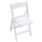 Pack 4 Sillas Plegable Americana de Resina para Eventos - Blancas - Miniatura 4
