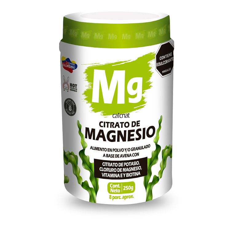 Citrato de Magnesio en polvo 250 Gr