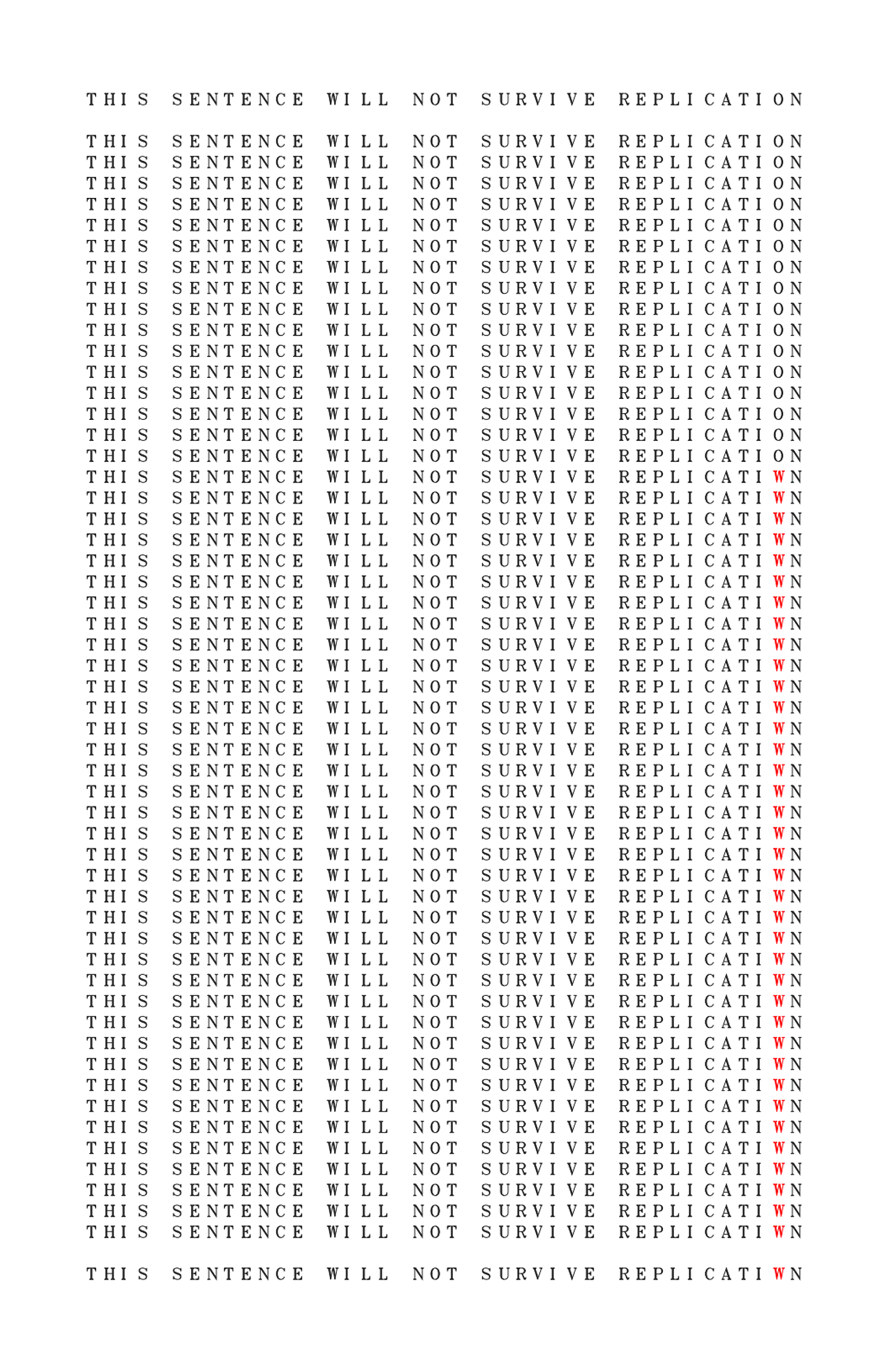 Mutation Drift - Human 1