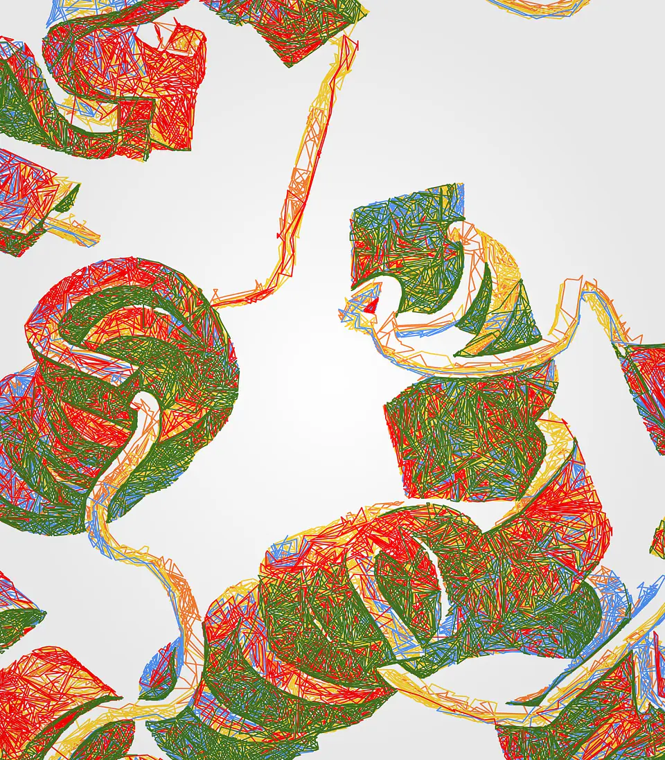 PTEN — Folded Ribbon Model 2