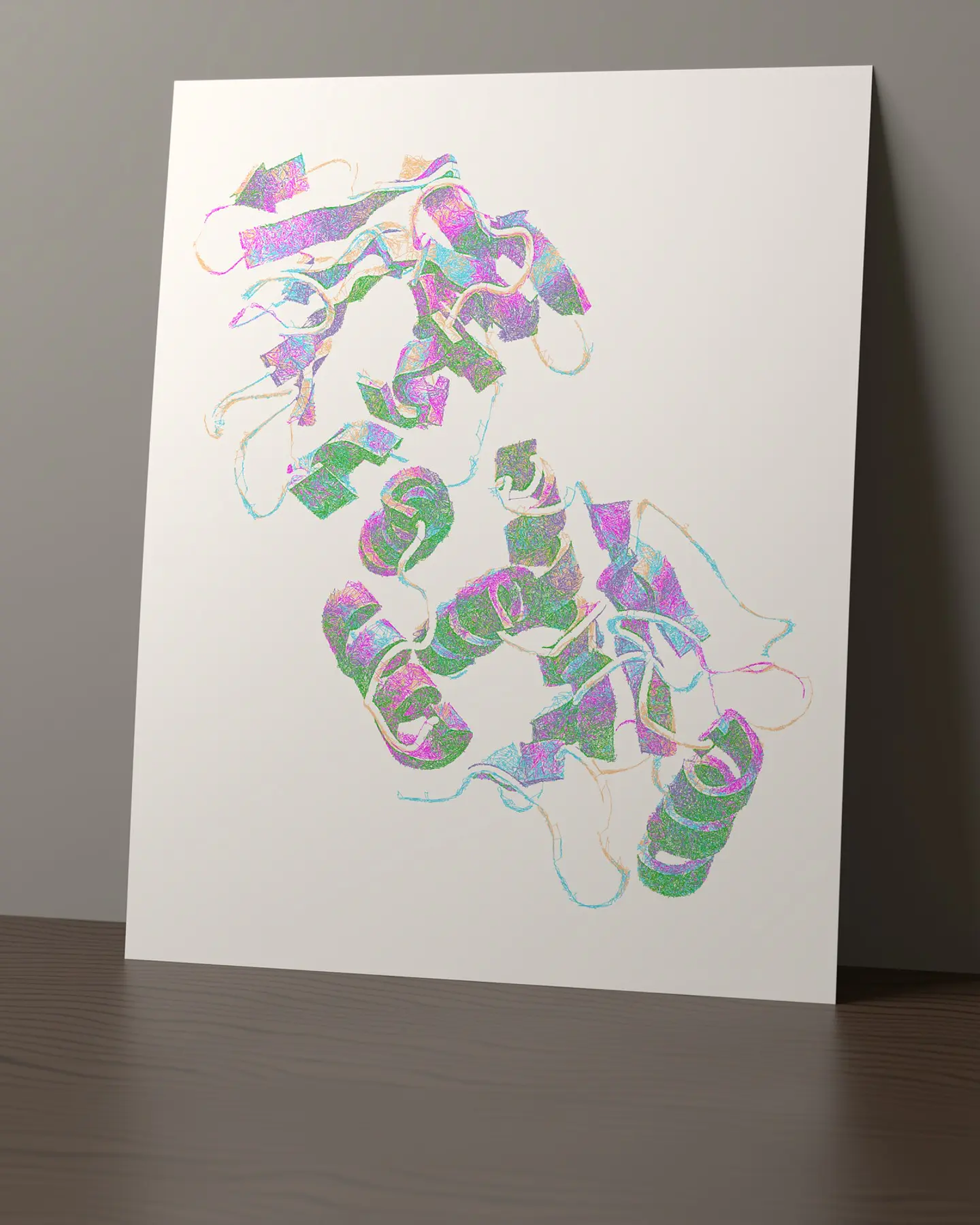 PTEN (Folded Ribbon Model) 1