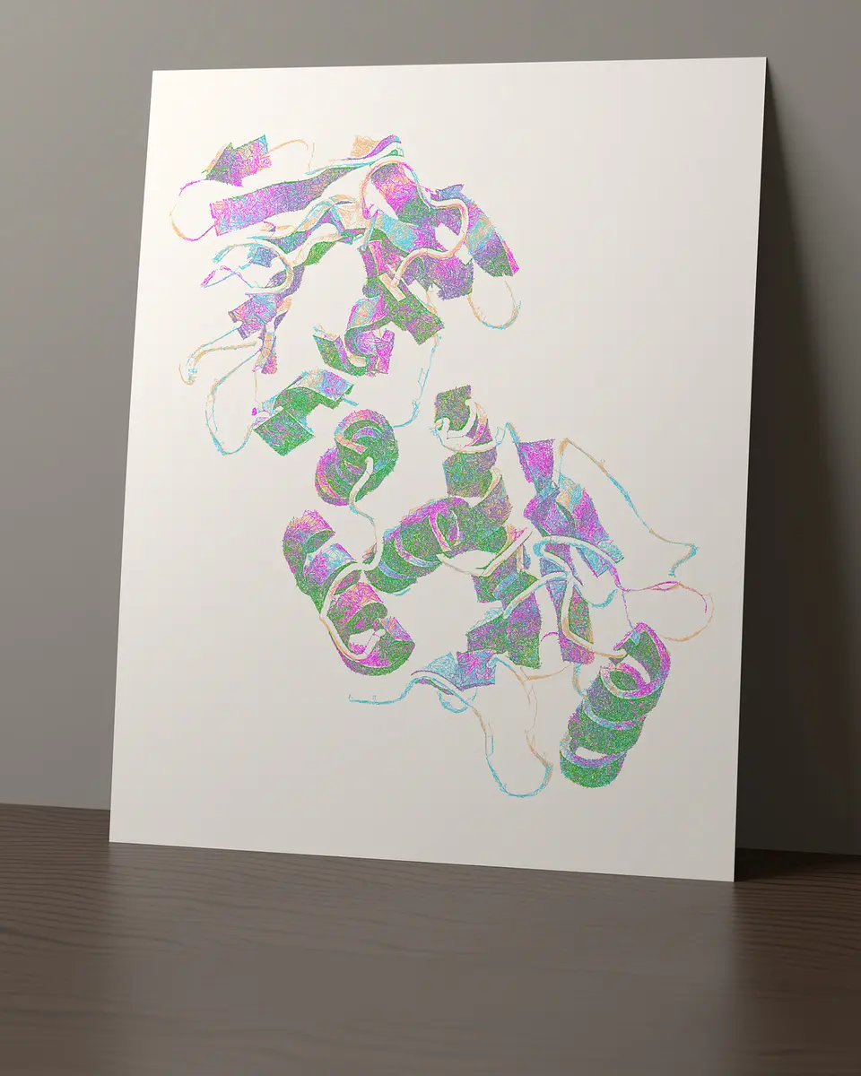 PTEN (Folded Ribbon Model) 1
