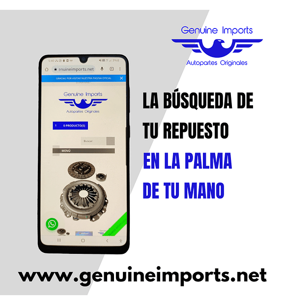 Bronce 2-3 Hyundai Hd78 42D Cuñero Ext.Serie 14D(Jgox3)(Sxcj1376/1377)(43360-T00240) Ref: 43360-T0024