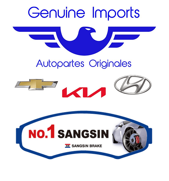 Pastillas Frenos Traseras Kia Sportage QL Hyundai Tucson new