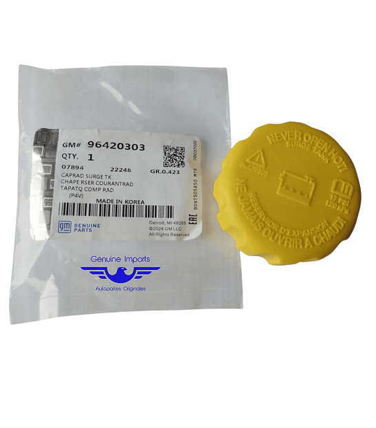 Tapa Deposito Refrigerante O Auxiliar Spark Aveo Optra Sail Ref: 90409256