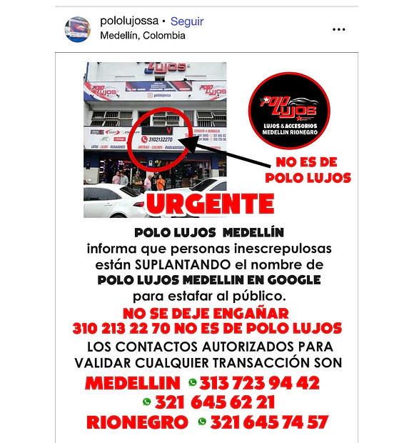 3102132270 OJO ESTAFADOR OJO CUIDADO 