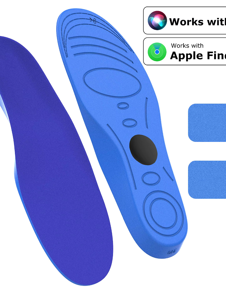 Plantillas ergonómicas reajustables de Poliuretano Talla 28,5 a 30,5 + Tracker  2