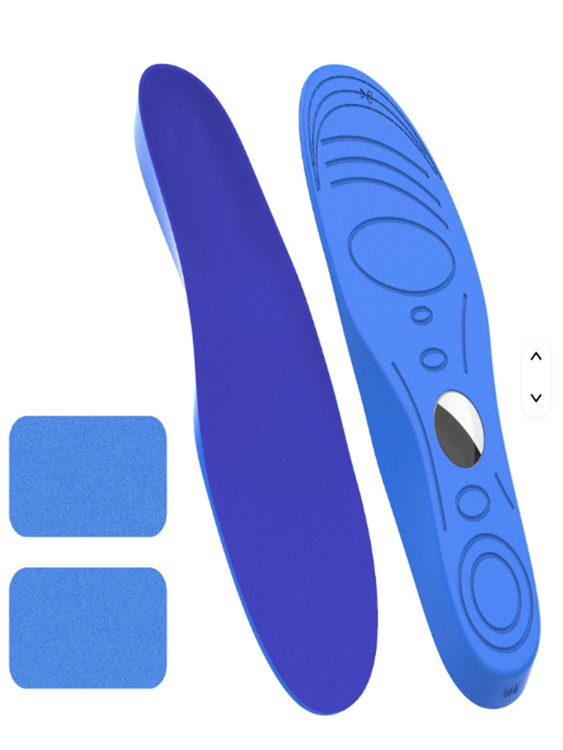 Plantillas ergonómicas reajustables de Poliuretano Tallas 26 a 41 para Tracker 2