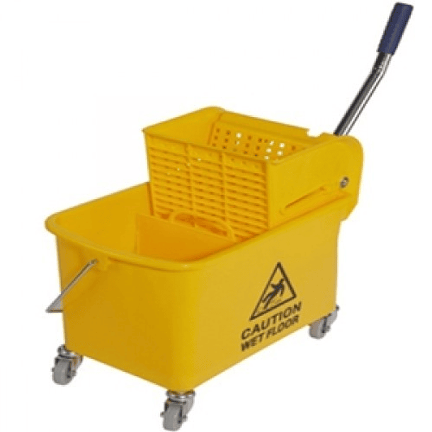 Carro mopero 20 litros con estrujador 