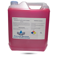 desinfectante antisarro industrial as-01- 5 lts