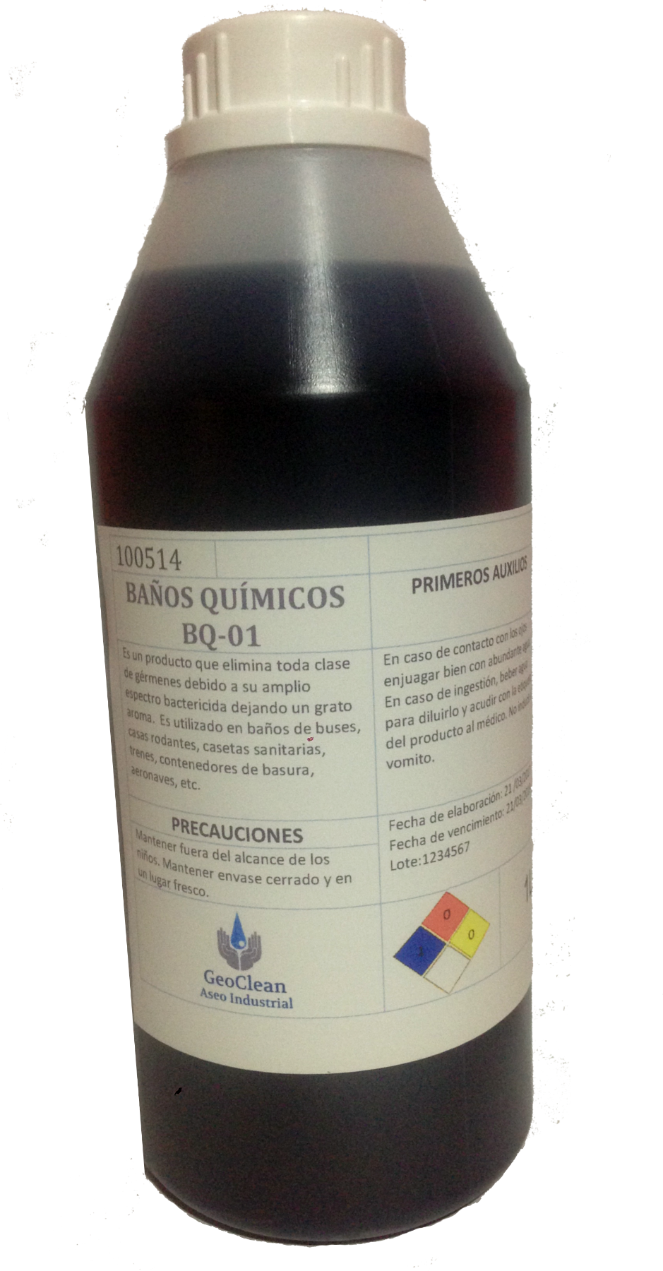 Baños químicos BQ-01 (1 LITRO)