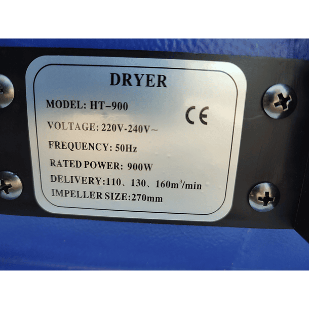secador de alfombra turbo ht-900 4