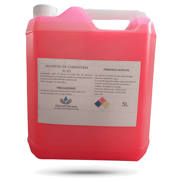 Shampoo carrocería SC-01 (5 Litros) 