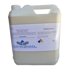 Cera emulsionada incolora  5 Lts