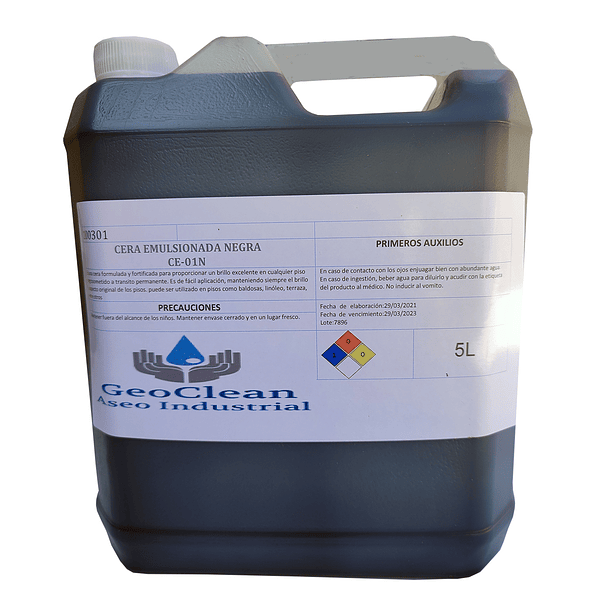Cera emulsionada negra 5 LTS 