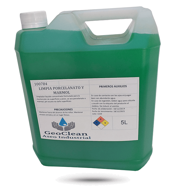Limpiador porcelanato y marmol 5 litros 