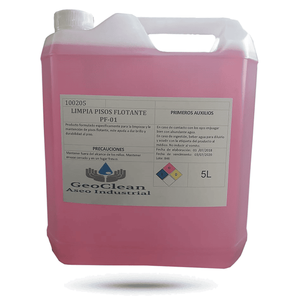 Limpiador para piso flotante PF-01 (5 LITROS) 