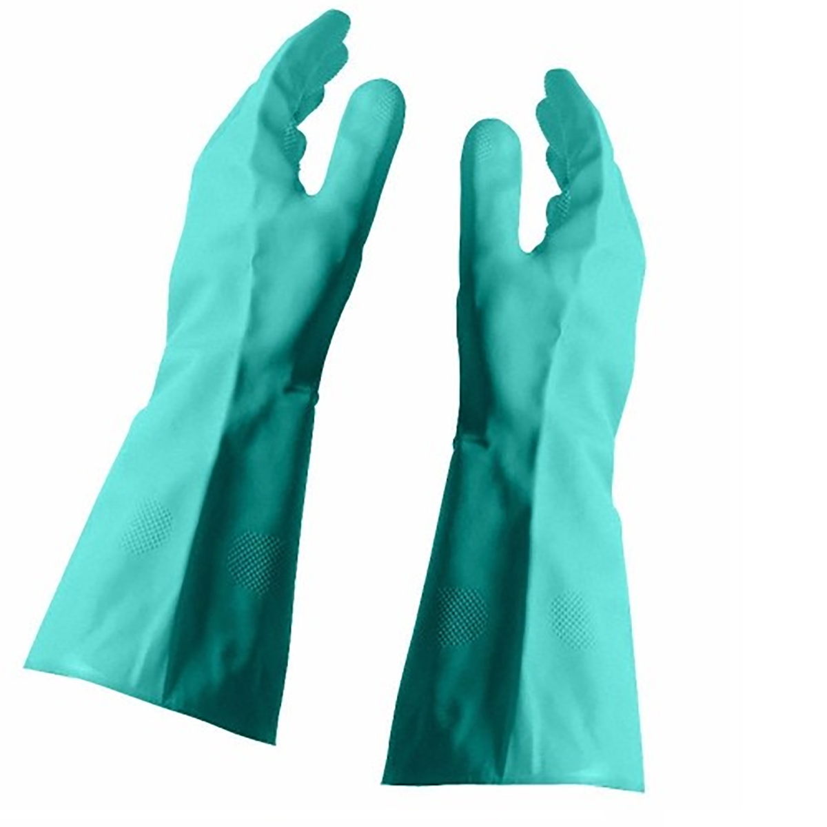 Guantes de nitrilo verde