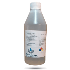 Desinfectante y sanitizante base amonio cuaternario 1 Lt.
