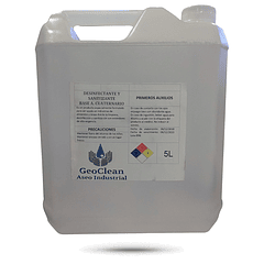Desinfectante y sanitizante base amonio cuaternario 5 Lts.