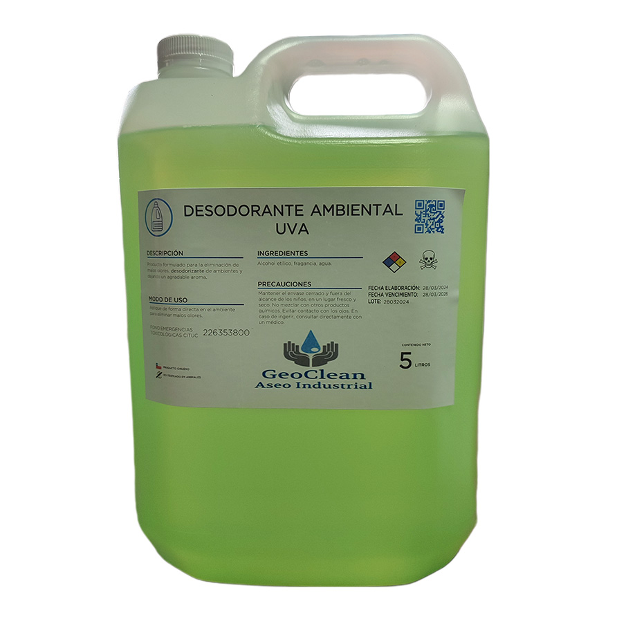 Desodorante ambiental uva 5tls