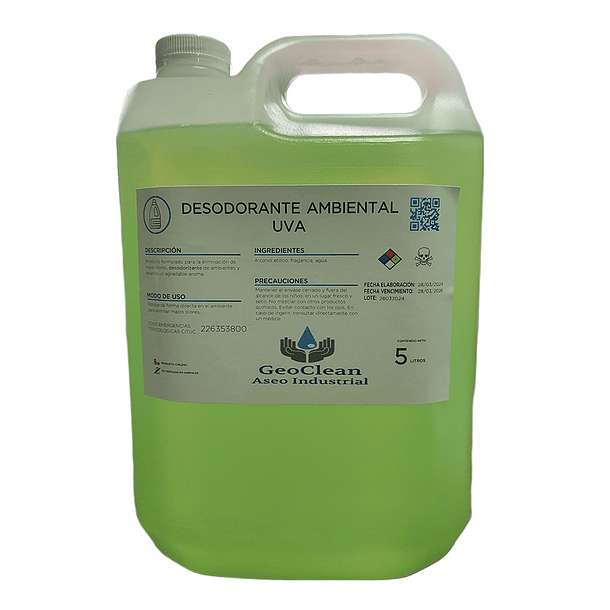 Desodorante ambiental uva 5tls 